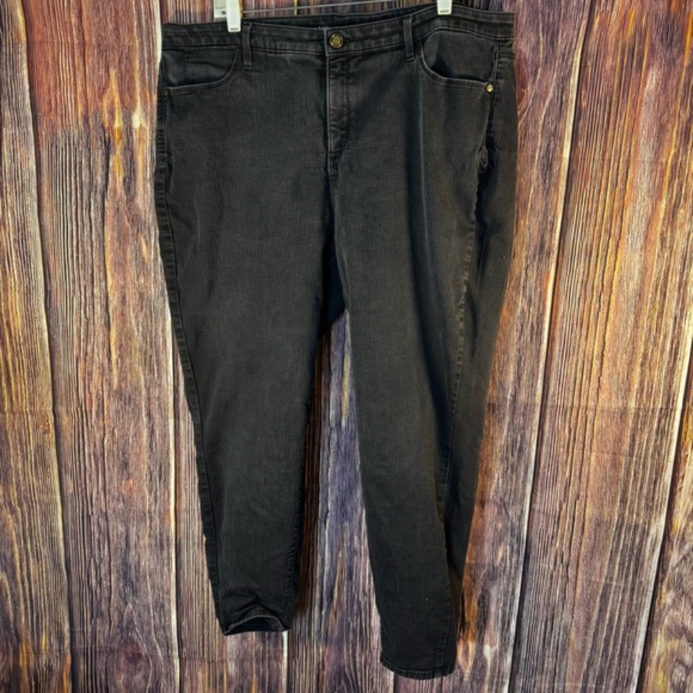 Talbots Flawless Woman’s Black High-Waist Jegging Ankle Size 20W